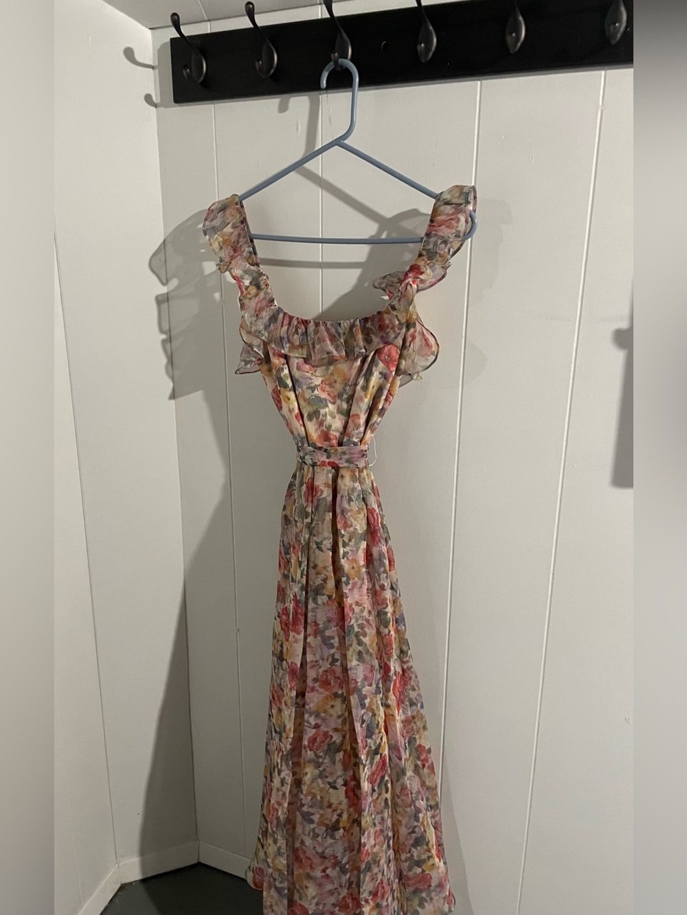 Mikael Aghal Floral Midi dress
